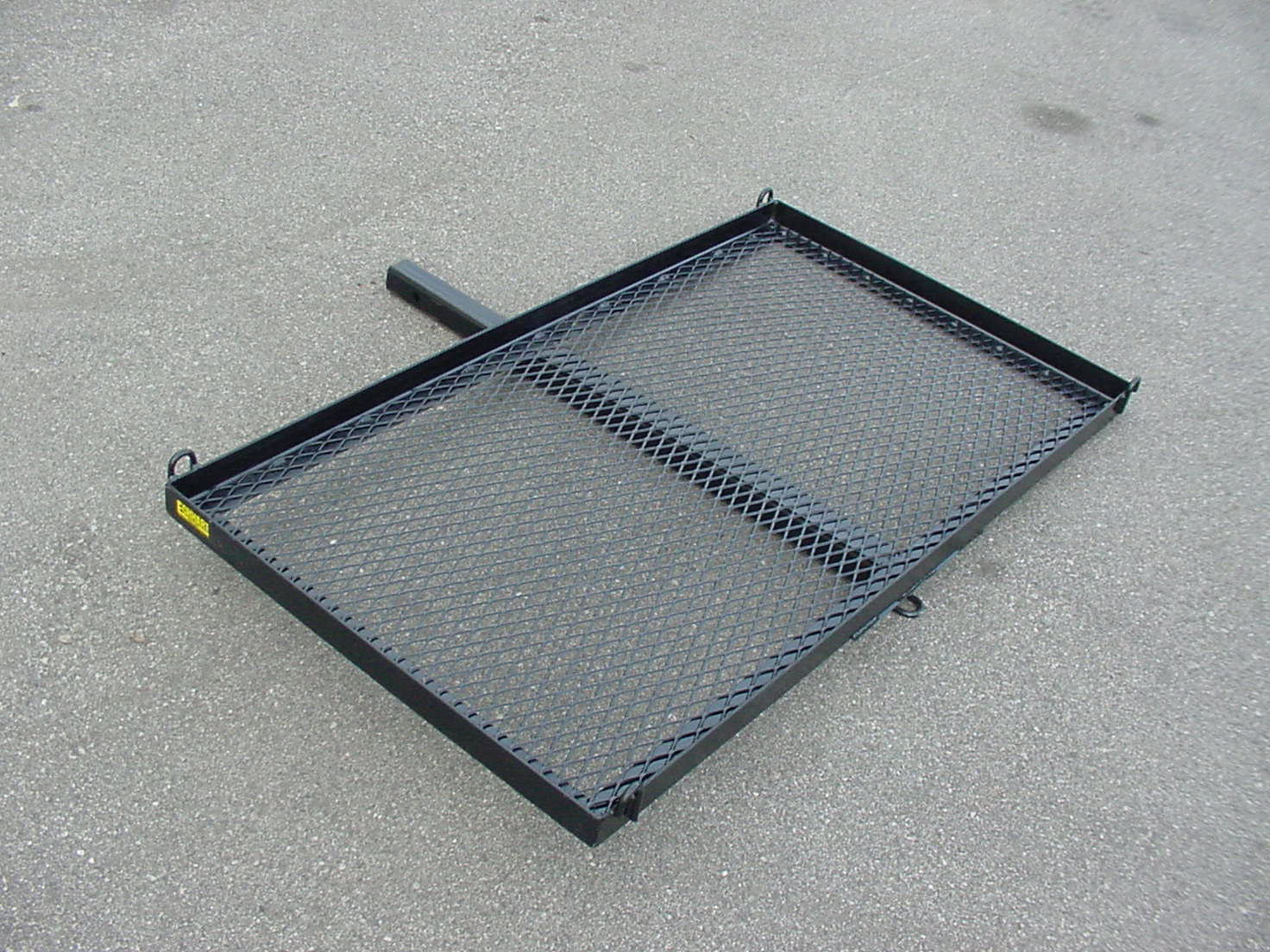 Heavy-duty custom cargo carrier to install in a receiver.